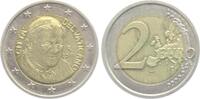 2 Euro 2011 R Vatikan Benedikt XVI. (2008-2013) brf - bankfrisch aus der Rolle