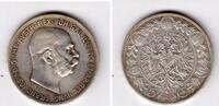 Haus Habsburg - Österreich 5 Kronen 1909 Kaiser Franz Joseph I. (1849-1916) f.vz
