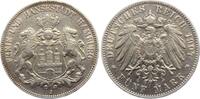 Hamburg 5 Mark Stadtwappen -