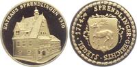 Sprendlingen Medaille Rathaus von 191 - Gerichtssiegel -
