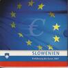 Slowenien KMS - 3,88 Euro Kursmünzensatz Slowenien - 2007 - Einführung des Euros - 1 Cent - 2 Euro -