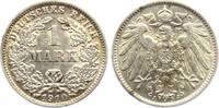 Deutschland - Kaiserreich 1 Mark 1 Silbermark - großer Adler -