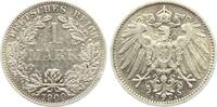 Deutschland - Kaiserreich 1 Mark 1 Silbermark - großer Adler -