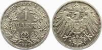 Deutschland - Kaiserreich 1 Mark 1 Silbermark - großer Adler -