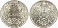Deutschland - Kaiserreich 1 Mark 1 Silbermark - großer Adler -