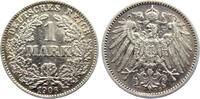Deutschland - Kaiserreich 1 Mark 1 Silbermark - großer Adler -