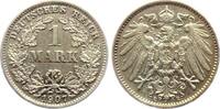Deutschland - Kaiserreich 1 Mark 1 Silbermark - großer Adler -