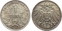 Deutschland - Kaiserreich 1 Mark 1 Silbermark - großer Adler -
