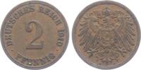Kaiserreich 2 Pfennig 2 Pfennig - großer Adler -