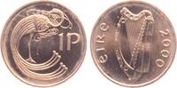 Irland 1 Penny Book of Kells - Vogel - Paradiesvogel -