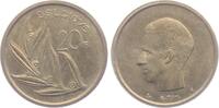 Belgien 20 Francs Olivenzweig -