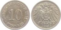Kaiserreich 10 Pfennig 10 Pfennig - großer Adler -