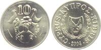 Zypern 10 Cents Amphore mit Vögeln -