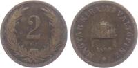 Ungarn 2 Filler Kaiser Franz Joseph I. (1848 - 1916) -