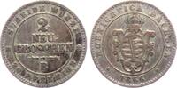 Sachsen 1862 B 2 Pfennig - Johann (1854 - 1873) Ss | MA-Shops