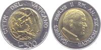 Vatikan 500 Lire Papst Johannes Paul II. - Dornbusch -