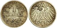 Deutschland-Kaiserreich 1 Mark 1 Silbermark - großer Adler -