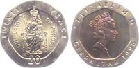 Gibraltar 20 Cents Our Lady of Europa -
