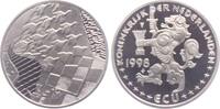 Niederlande 1 Ecu Schwäne und Landschaft -