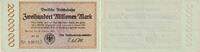 Weimarer Republik 200 Millionen Mark Banknote - Deutsche Reichsbahn Berlin - 200 Millionen Mark - Serie Bo-22 -