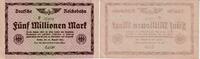 Berlin 5 Millionen Mark Banknote - Deutsche Reichsbahn Berlin - 5 Millionen Mark - 5-stellig - Reihe F -