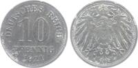 Ersatzmünzen des 1. Weltkrieges 10 Pfennig 10 Pfennig - mit Kordelkreis -