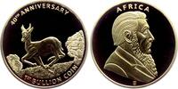 Südafrika Medaille Medaille - Springbock - Paul Krüger -