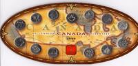 Kanada 13 x 25 Cents 13 x 25 Cents - Millennium - Ausgabe im ovalen Blister -