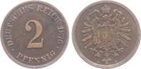 Kaiserreich 2 Pfennig 2 Pfennig - kleiner Adler -