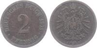 Kaiserreich 2 Pfennig 2 Pfennig - kleiner Adler -
