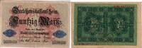 Kaiserreich 50 Mark Banknote - Darlehnskassenschein - 50 Mark - 1914 - Kn-Nr. 7-stellig -
