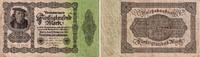 Weimarer Republik 50000 Mark Banknote - 50.000 Mark - 1922 - Kn-Nr. 6-stellig braun -