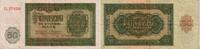 DDR 50 Mark Banknote - DDR - 50 Mark - 1948 - Kn-Nr. rot 7-stellig - Serie DL -