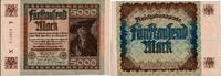 Weimarer Republik 5000 Mark Banknote - 5000 Reichsmark - 1922 - Kn-Nr. 6-stellig braun - XT -