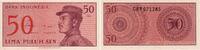 Indonesien 50 Sen Banknote - Indonesien - 1964 - 50 Sen - Soldat -