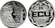 Niederlande 25 Ecu - Silber Erasmus von Rotterdam -