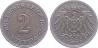 Kaiserreich 2 Pfennig 2 Pfennig - großer Adler -