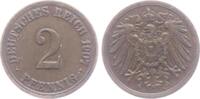 Kaiserreich 2 Pfennig 2 Pfennig - großer Adler -