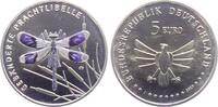 25 x 5 Euro = 125 Euro 2023 Deutschland - BRD Wunderwelt Insekten - Gebänderte Prachtlibelle - Libelle brf - bankfrisch ganze Rolle