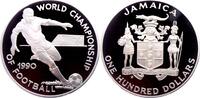 Jamaica 100 Dollar Fußball-WM 1990 - Spieler -