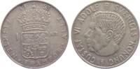 Schweden 1 Krona / Krone Gustaf VI. Adolf (1950-1973) -