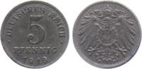 Ersatzmünzen des 1. Weltkrieges 5 Pfennig 5 Pfennig -