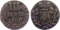 Herzogtum Berg 3 Stüber Joachim Murat (1806-1808) -