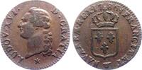 Frankreich 1 Sol Ludwig XVI. (1774-1792) -