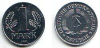 DDR 1 Mark Kursmünze