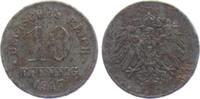 Ersatzmünzen des 1. Weltkrieges 10 Pfennig 10 Pfennig - mit Perlkreis -