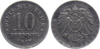 Ersatzmünzen des 1. Weltkrieges 10 Pfennig 10 Pfennig - mit Perlkreis -