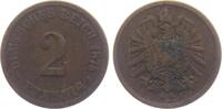 Kaiserreich 2 Pfennig 2 Pfennig - kleiner Adler -