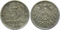 Drittes Reich 5 Pfennig 5 Pfennig - mit Kordelkreis -