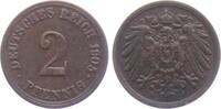 Kaiserreich 2 Pfennig 2 Pfennig - großer Adler -